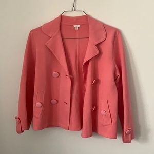 J Crew Pink Adorable Blazer Jacket
